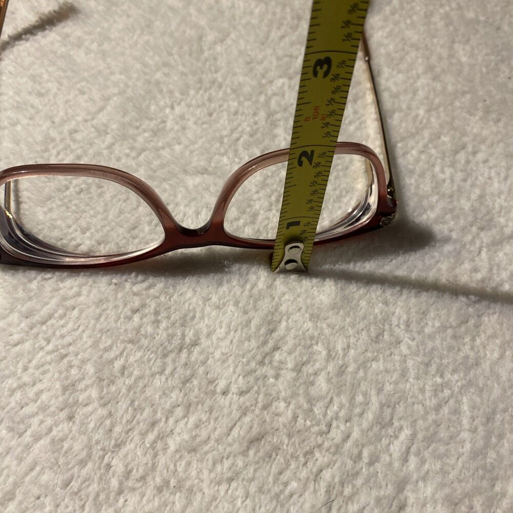 COACH HC6142 5551 Burgundy Rectangle Women's 51/17/140 mm Eyeglasses - Picture 15 of 16